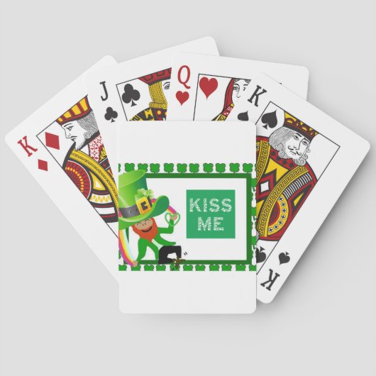 Jeu De Cartes St. Patrick's Day Jouer à la carte Deck (dos)