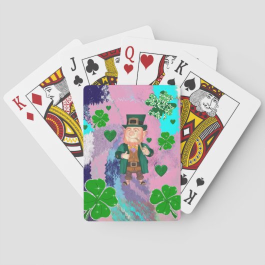 Jeu De Cartes St. Patrick's Day Jouer à la carte Deck (dos)