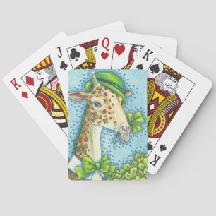 Jeu De Cartes ST. PATRICK'S IRISH GIRAFFE JOUER CARTES Poker