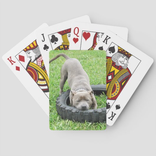 Jeu De Cartes Staffy Time To Change The Tyre, (dos)