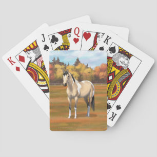 Jeu De Cartes Staillion Cheval Pinto Dun Paint Buckskin