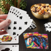 Jeu De Cartes Stallion floral (In Situ)