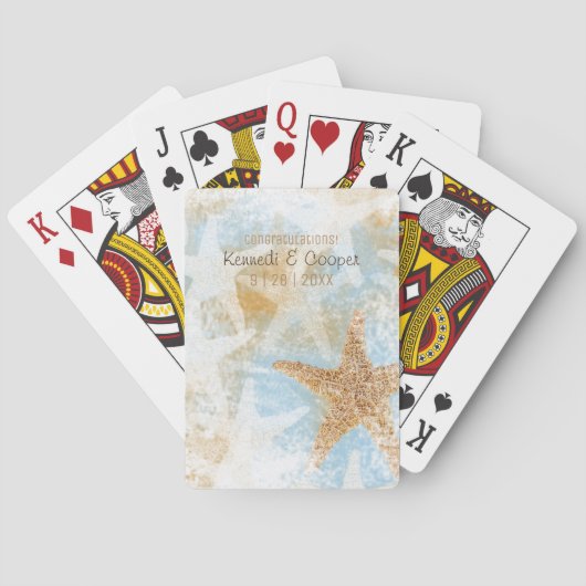 Jeu De Cartes Starfish Côtier Sea Star Playing Cards (dos)