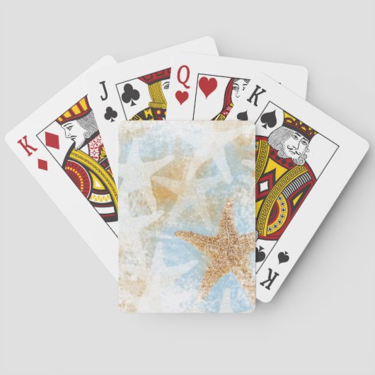 Jeu De Cartes Starfish Sea Star Art (dos)