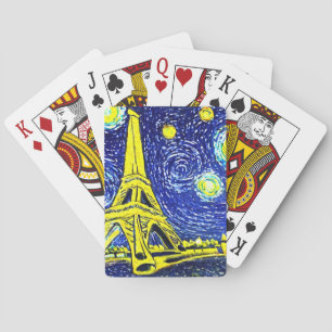 Jeu De Cartes Starry Night Paris France