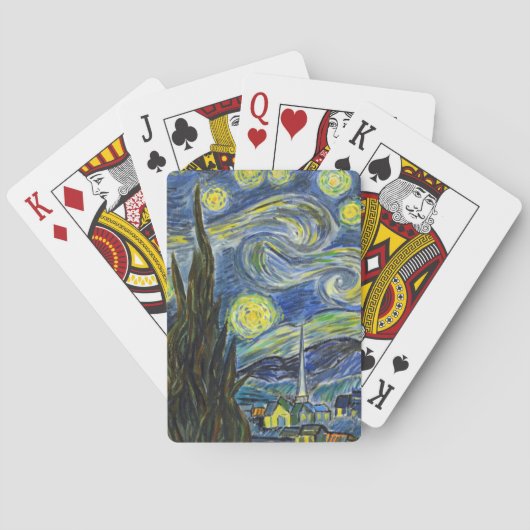 Jeu De Cartes Starry Night Van Gogh (dos)
