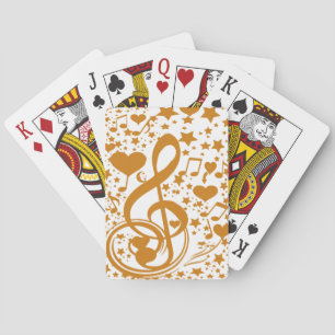 Jeu De Cartes Stars, Hears et The Music Notes, Gold_