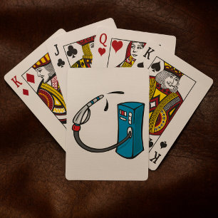 Jeu De Cartes Station-service de pompe à essence drôle