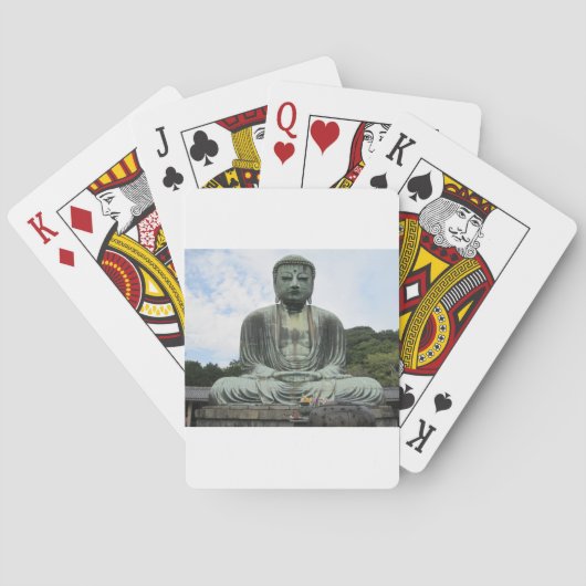 Jeu De Cartes Statue de Bouddha Bouddhisme (dos)
