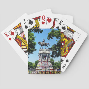 Jeu De Cartes Statue de Robert E. Lee