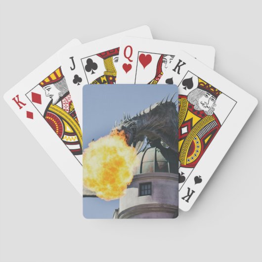 Jeu De Cartes Statue du Dragon de Respiration (dos)