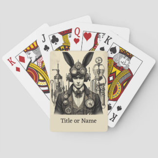 Jeu De Cartes Steampunk Homme avec oreilles