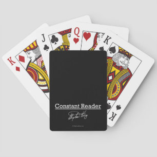 Jeu De Cartes Stephen King, lecteur constant