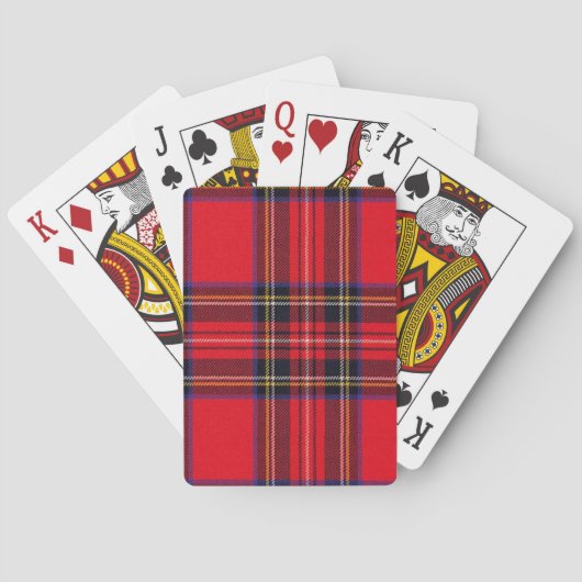 Jeu De Cartes Stewart royal (dos)