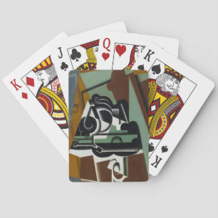 Jeu De Cartes Still Life, 1917 (oil on panel)