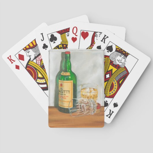 Jeu De Cartes Still Life with Scotch par Jennifer Goldberger (dos)