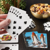 Jeu De Cartes STS-135 Navette spatiale Atlantis Levant (In Situ)