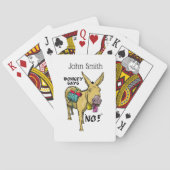 Jeu De Cartes Stubborn donkey Funny (dos)