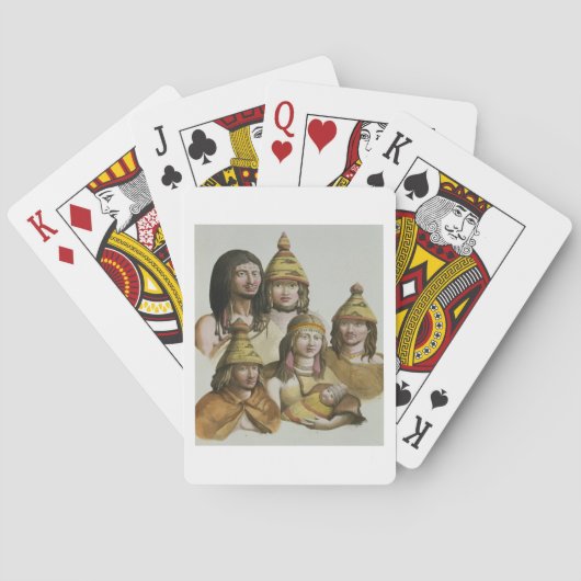 Jeu De Cartes Studies of native americans (dos)