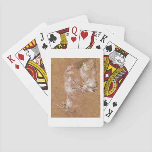 Jeu De Cartes Study of Goats (dos)