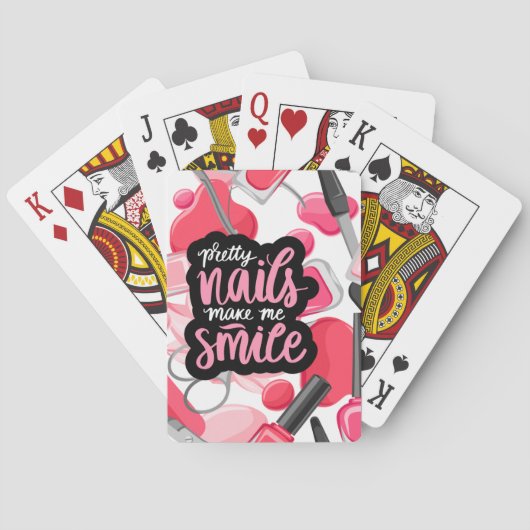 JEU DE CARTES STYLE ART NAILS (dos)