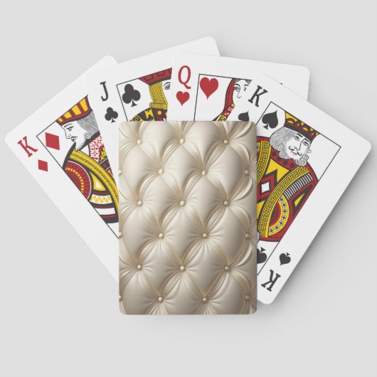 Jeu De Cartes Style blanc fantaisiste (dos)