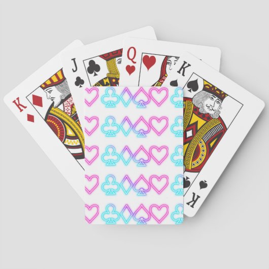 Jeu De Cartes Style de motif holographique. (dos)