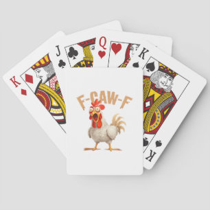Jeu De Cartes Style esthétique classique F-Caw-F