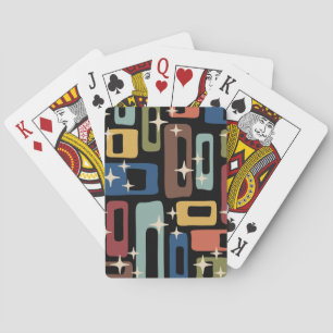 Jeu De Cartes Style Mid Century Modern