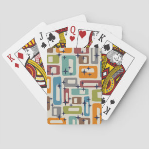 Jeu De Cartes Style moderne du milieu du siècle