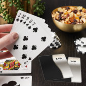 Jeu De Cartes Style Monogramme masculin (In Situ)