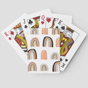 Jeu De Cartes Style simple Pastel Rainbow pour enfants