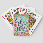 Jeu De Cartes Stylisme Amusant Petites Choses Citer Inspiration (dos)