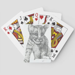Jeu De Cartes Stylo Tiger Cub et encre