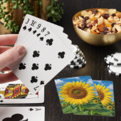 JEU DE CARTES SUNFLOWER PLAYING CARDS (In Situ)