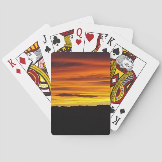 Jeu De Cartes Sunset  (dos)