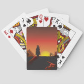 Jeu De Cartes Sunset Cowboy Jouer Des Cartes (dos)