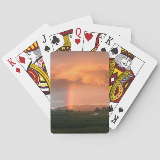 Jeu De Cartes Sunset Rainbow (dos)