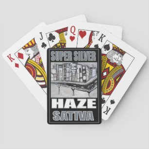 JEU DE CARTES SUPER BROUILLARD ARGENTÉ SATIVA