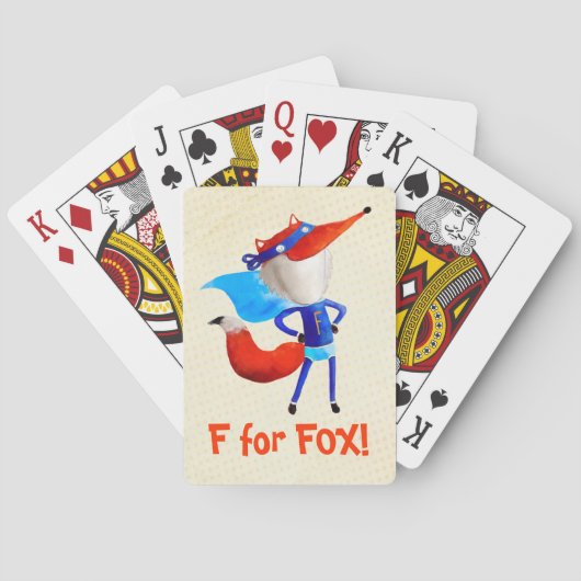 Jeu De Cartes Super Fox (dos)