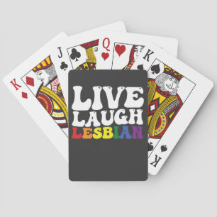 Jeu De Cartes Super Live Lauder Lesbian LGBT Pride