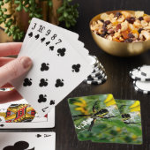 Jeu De Cartes Superbe araignée orbiculaire dans sa toile (In Situ)