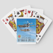 JEU DE CARTES SUPERMARINE SPITFIRE - ROYAL AIR SQUADRON (dos)