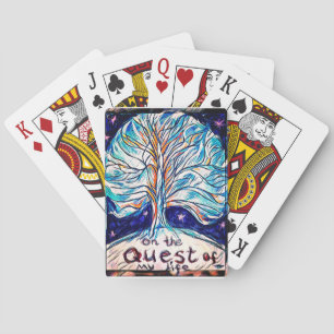 Jeu De Cartes Sur la quête de ma vie - Arbre - Étoiles.
