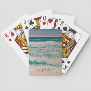 Jeu De Cartes Surf de mer de plage Soleil de plage