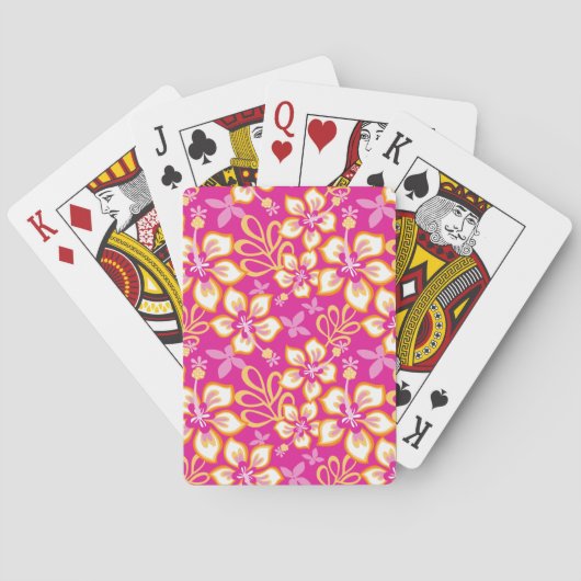 Jeu De Cartes Surf JUNGLE (COMBO ROSE CHAUDE) (dos)