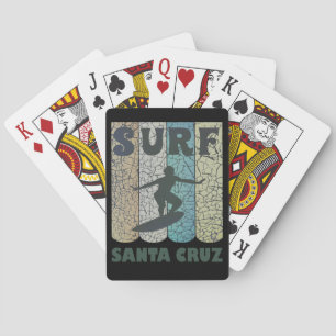 Jeu De Cartes Surf rétro de père Noël Cruz   
