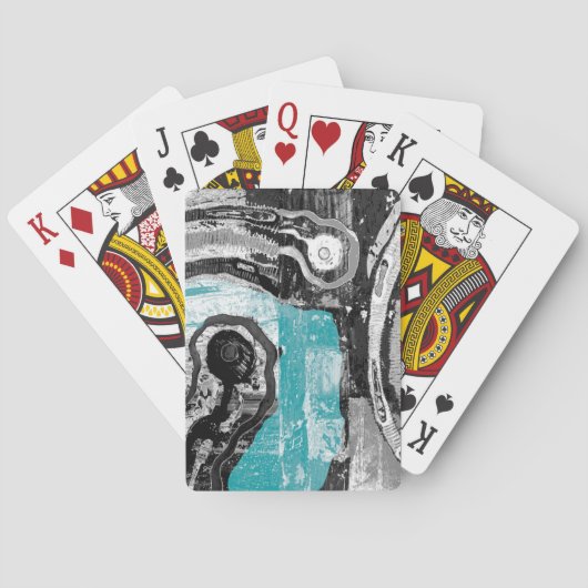 Jeu De Cartes Surface Current - Abstract Flow & Structure Cards (dos)