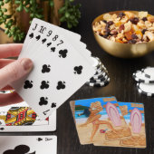 JEU DE CARTES SURFEUSES SE BATTENT (In Situ)