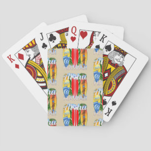 Jeu De Cartes Surfing d'Aloha Hawaii
